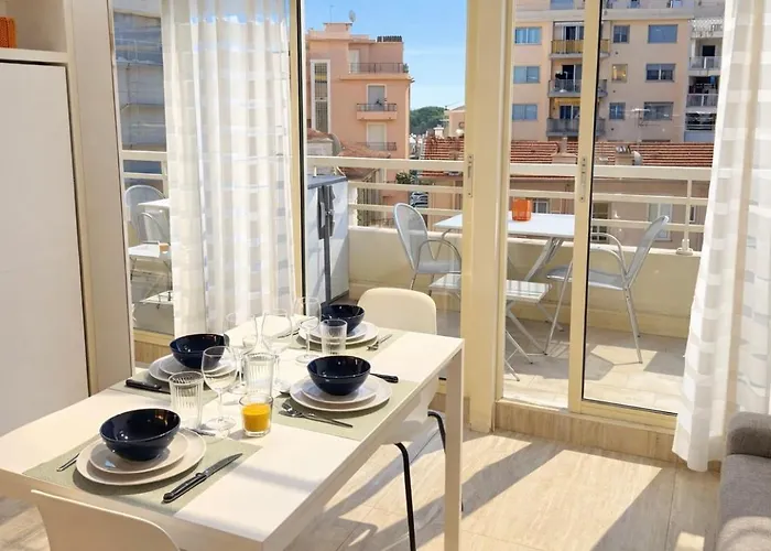 Alex Studio - Parking - 2 Minutes De La Plage - Terrasse Plein Soleil Et Sud Apartamento *