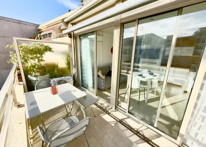 Alex Studio - Parking - 2 Minutes De La Plage - Terrasse Plein Soleil Et Sud Appartamento Roccabruna